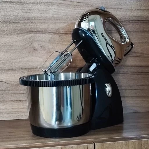همزن برقی کاسه دار 2in1 دسینی حرفه ای برای کیک شیرینی و سس 700W