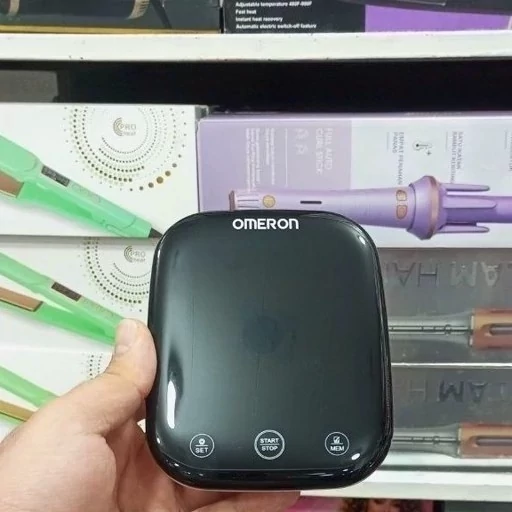 دستگاه فشار سنج omeron N-9 سخنگوی فارسی شارژی تمام لمسی کیف دار