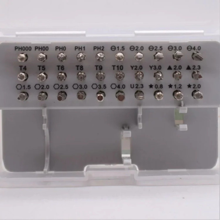 ست کامل پیچ گوشتی 32 عددی برای تعمیرات الکترونیکی