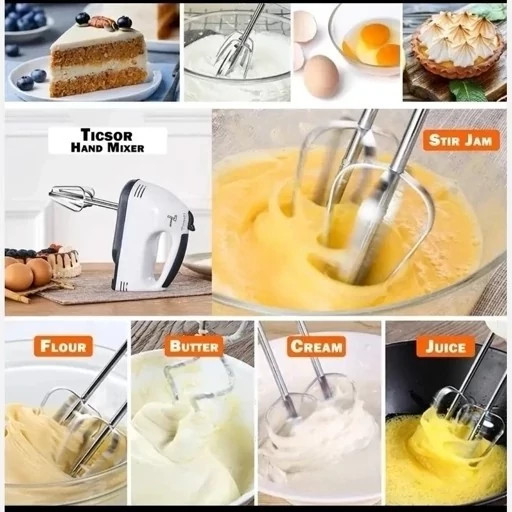 همزن دستی 7 سرعته SKOEDI DH-133 مخصوص شیرینی و خامه