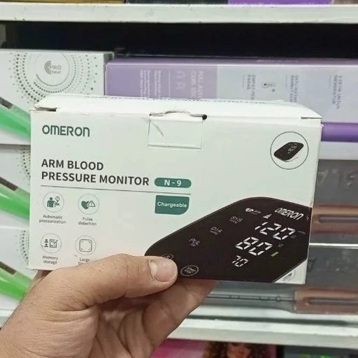 دستگاه فشار سنج امرن omeron N-9 سخنگوی فارسی شارژی تمام لمسی کیف دار