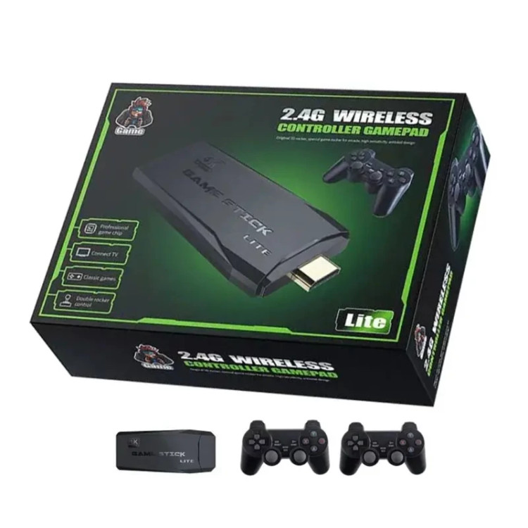 کنسول بازی گیم استیک لایت طرح ps5 مدل Game stick 4K lite باکیفیت
