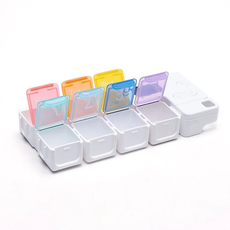 جعبه داروی هوشمند با هشدار یادآوری زمان مصرف