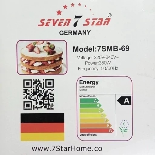 همزن و خمیرزن دوکاره sevenstar قدرت و ظرافت در یک دستگاه
