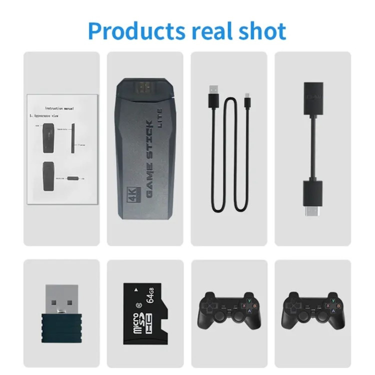 کنسول بازی گیم استیک لایت طرح ps5 مدل Game stick 4K LITE