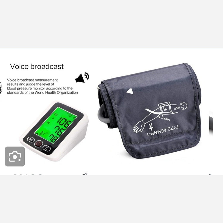 فشارسنج صفحه نمایش بزرگ دیجیتال سخنگو فارسی قابلیت کار با برق و باتری