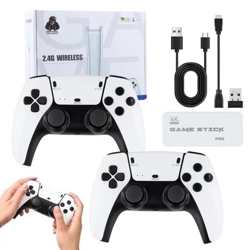 کنسول بازی پرو game stick (گیم استیک) اورجینال. با مموری 64 تایوانی اصلی